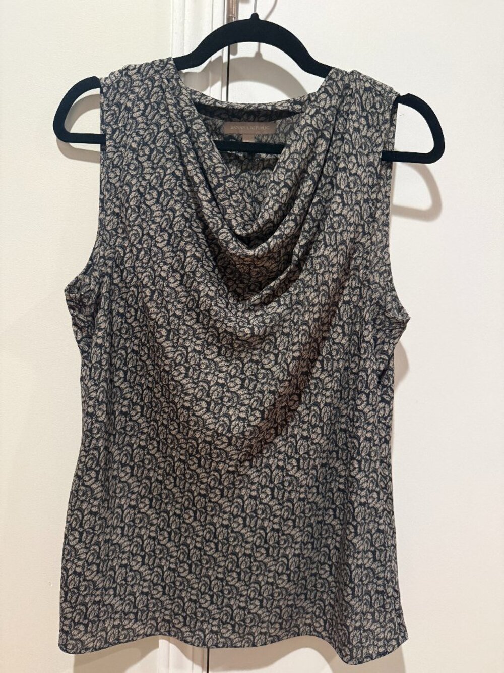 Banana Republic cowl neck tank (L)